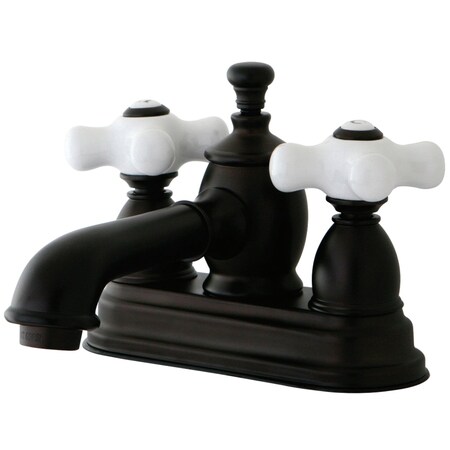 Kingston Brass KS7005PX 4" Centerset Bathroom Faucet, Oil Rubbed Bronze KS7005PX